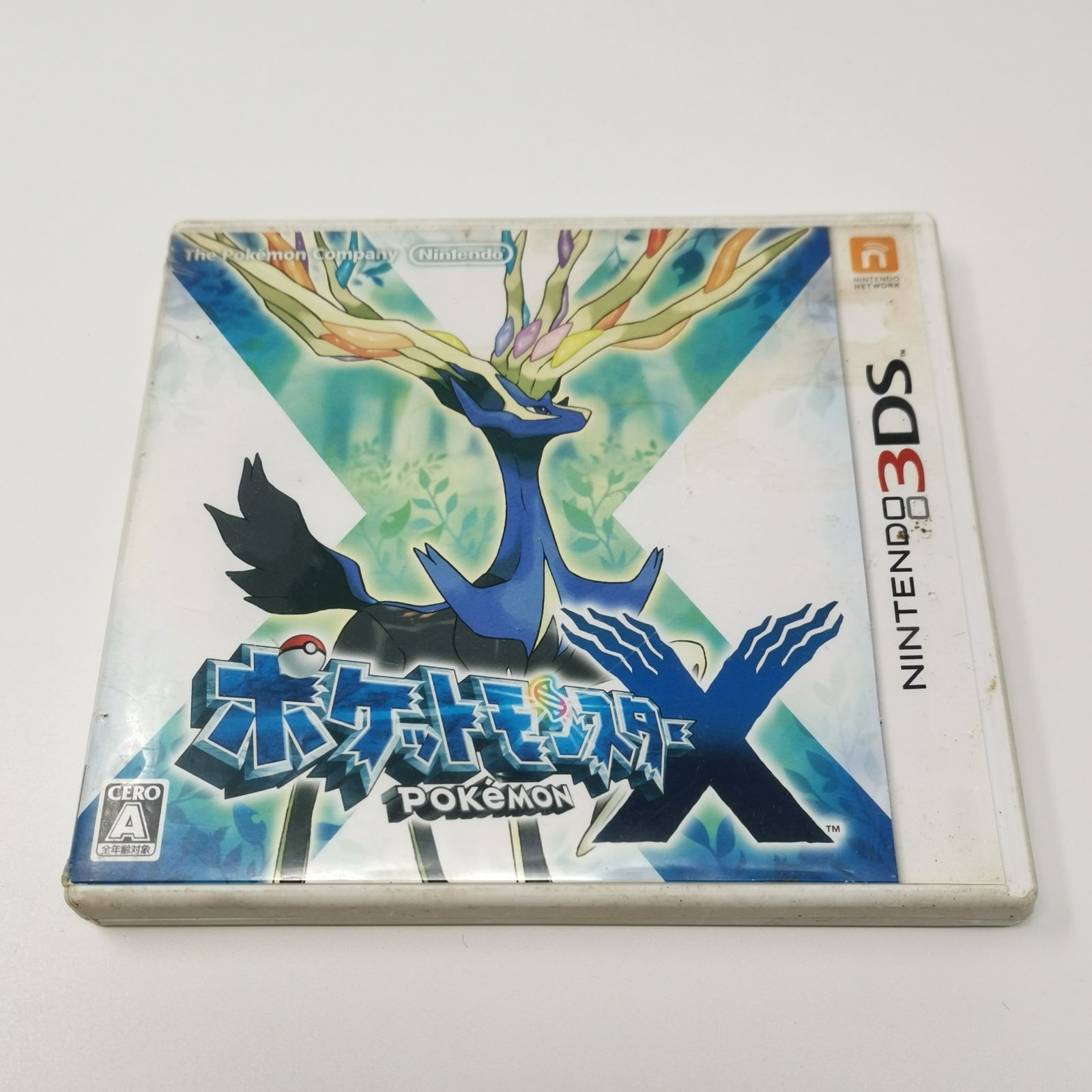 ポケットモンスター X Y 動作確認済み ポケモン 3DS ゲームソフト 2点