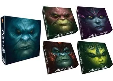 ボードゲーム アビス Abyss 日本語訳付き