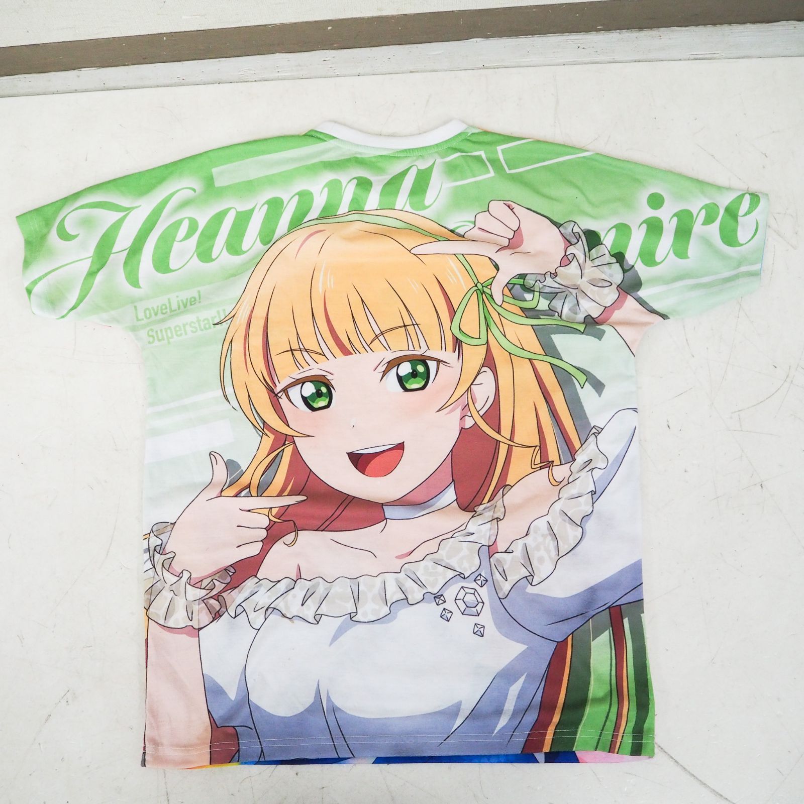 CO5203 平安名すみれ フルグラフィックTシャツ Liella! ホワイト