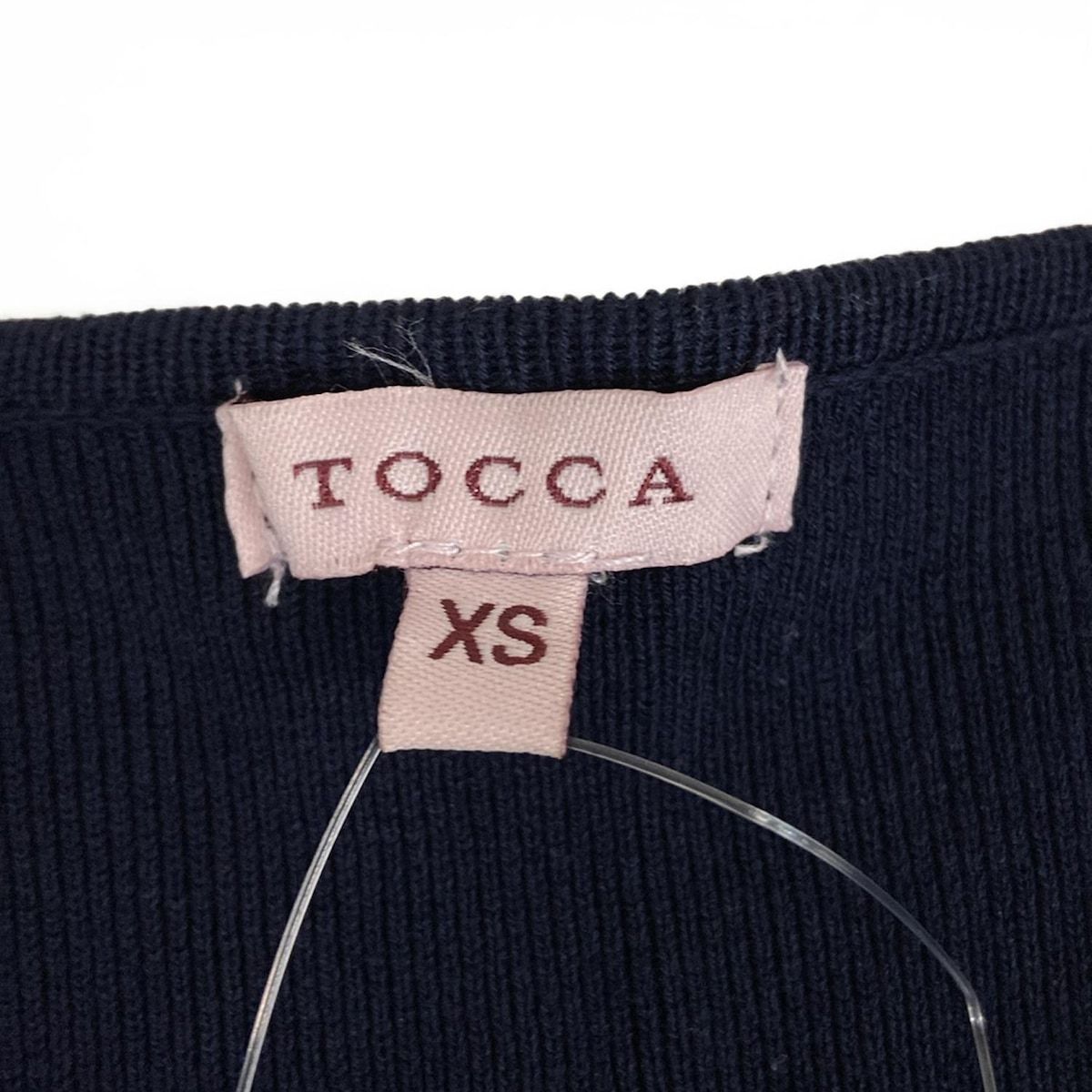 TOCCA(トッカ) ボレロ サイズXS レディース美品 - ネイビー 長袖