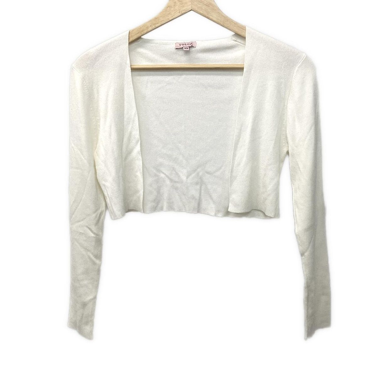 TOCCA(トッカ) ボレロ サイズXS レディース美品 - 白 長袖 - メルカリ