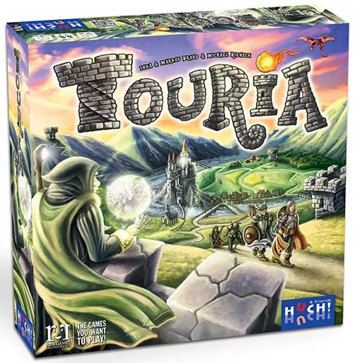 【新品，品質保証】 【中古】ボードゲーム トゥーリアの踊る塔 多言語版 (Touria) [日本語訳付き] その他