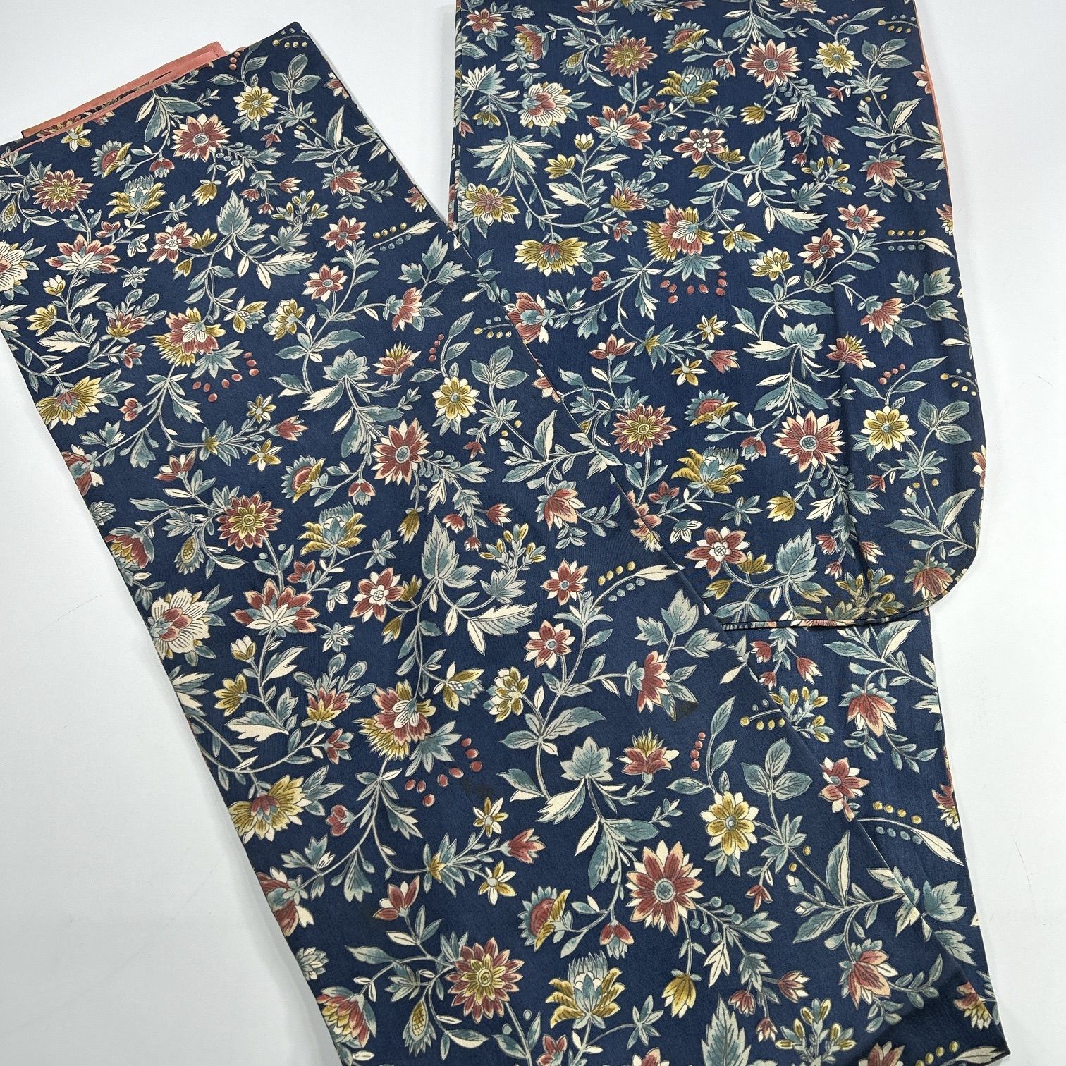 小紋 6枚 正絹 着物まとめ売り 同梱購入歓迎 リメイク用 着付け練習用