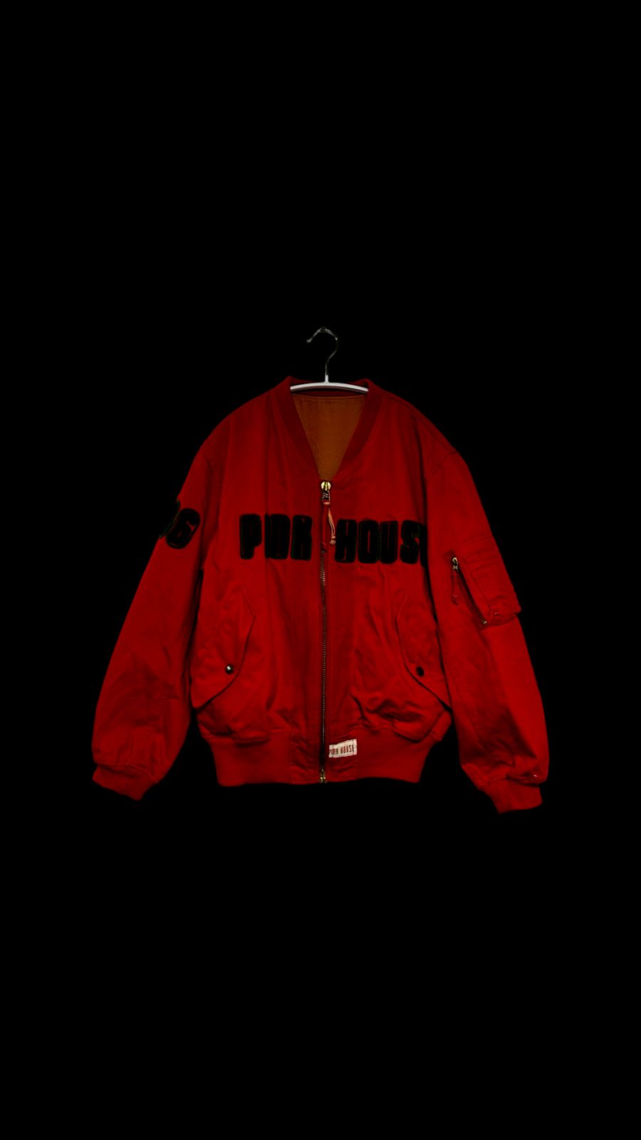 ピンクハウス 00s レッドブルゾンジャケット