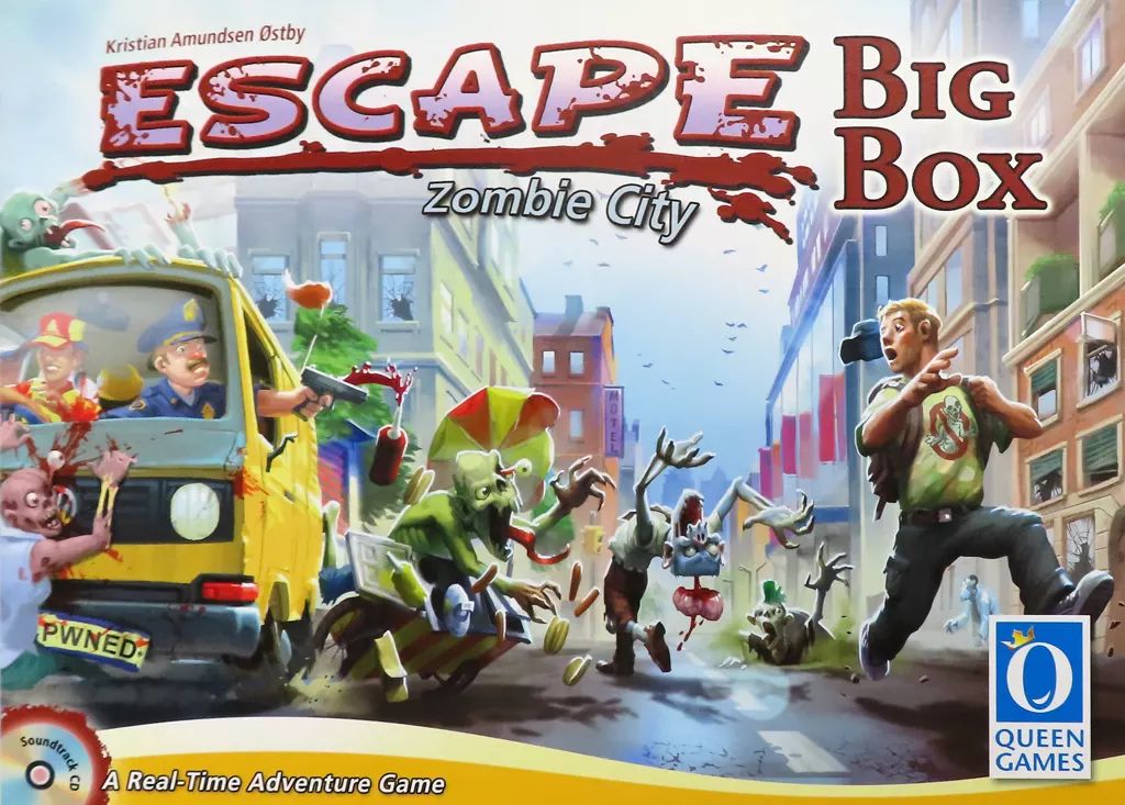 ボードゲーム エスケープ ゾンビシティ ビッグボックス 英語版 Escape Zombie City Big Box
