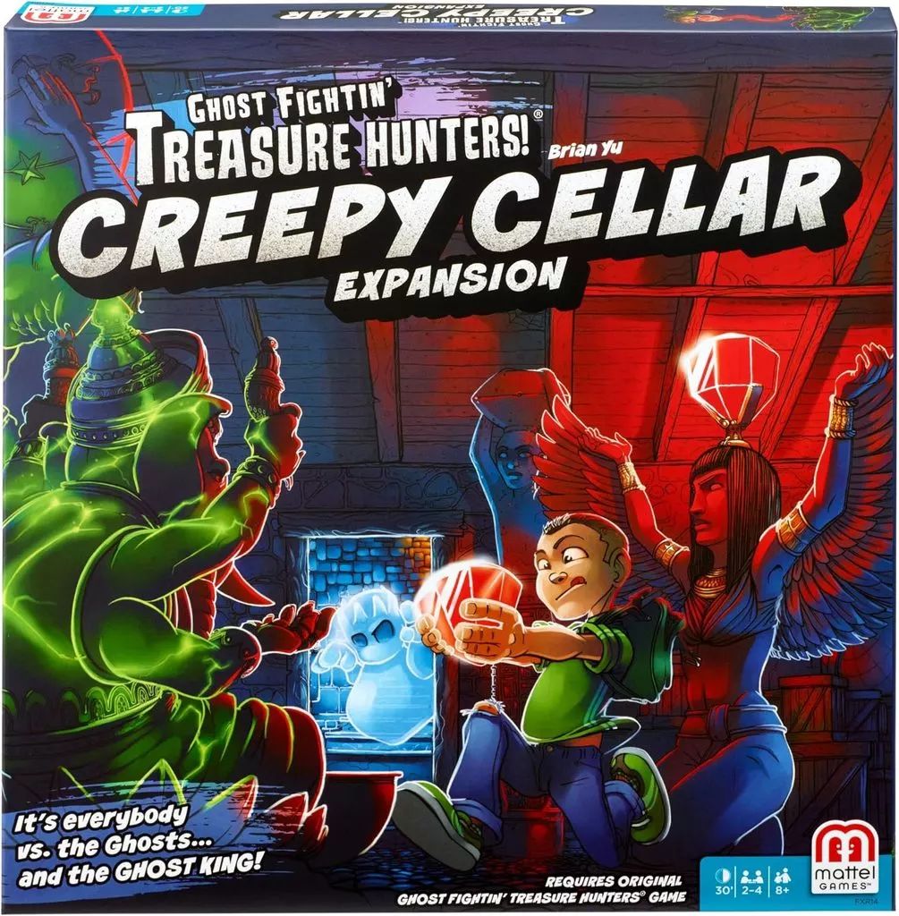 ボードゲーム おばけ屋敷の宝石ハンター 不気味な地下室 英語版 Ghost Fightin’ Treasure Hunters Creepy Cellar Expansion
