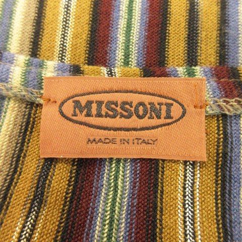 ミッソーニ MISSONI ニット セーター ラウンドネック 長袖 ウール