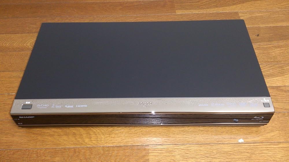 整備済み品】 シャープ ブルーレイレコーダー 500GB 2チューナー W録画