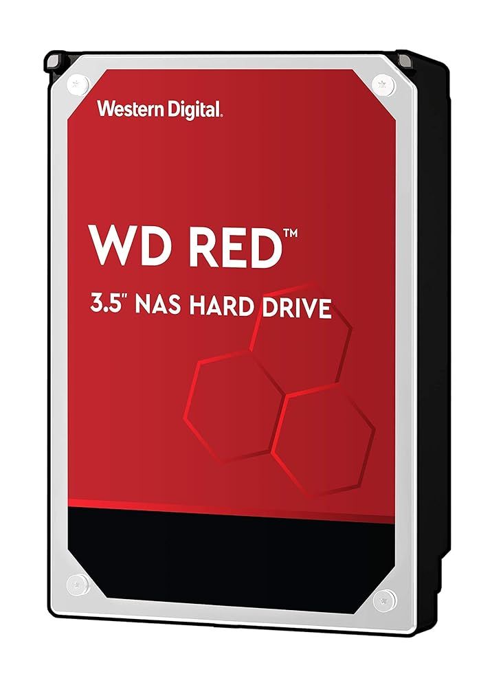 整備済み品】 WD HDD 内蔵ハードディスク 3.5インチ 4TB WD Red
