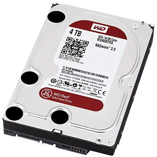 整備済み品】 WD HDD 内蔵ハードディスク 3.5インチ 4TB WD Red