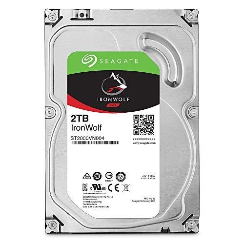 整備済み品】 Seagate IronWolf 3.5 インチ 内蔵 ハードディスク PC