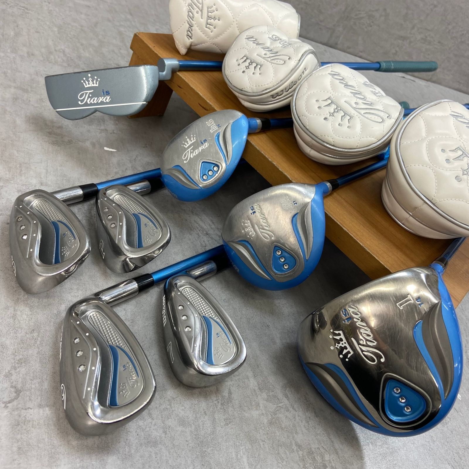 ウィルソン ティアラ レディースゴルフ クラブセット 8本 L 右利き用