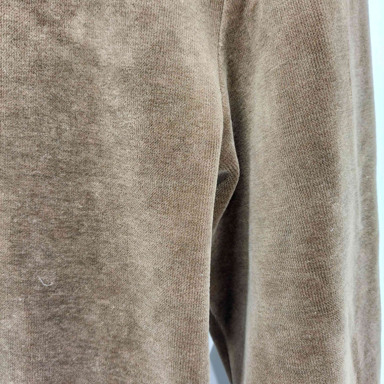 A.P.C.(アーペーセー) 90s フランス製 ハイネック ベロア トラックジャケット レディース  1【中古】【ブランド古着バズストア】 アーペーセー A.P.C. 90s フランス製 ハイネック ベロア トラック