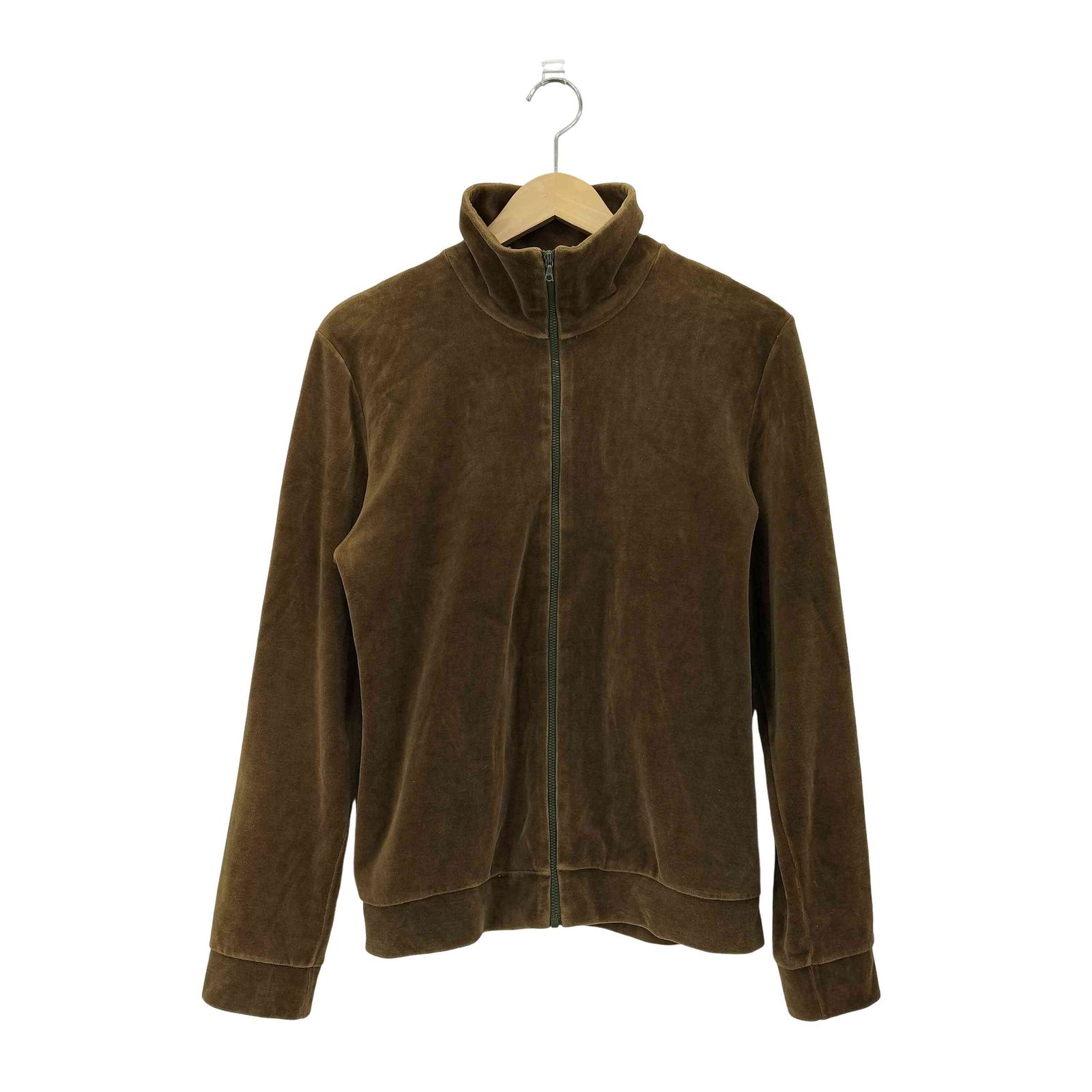 A.P.C.(アーペーセー) 90s フランス製 ハイネック ベロア トラックジャケット レディース  1【中古】【ブランド古着バズストア】 アーペーセー A.P.C. 90s フランス製 ハイネック ベロア トラック