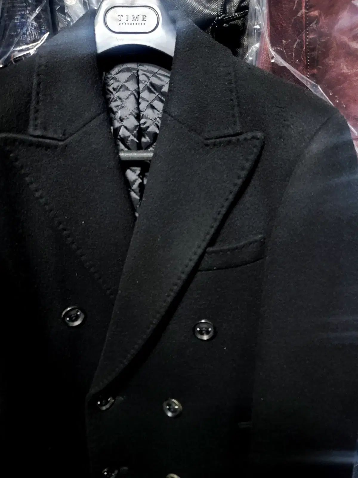 BON ボン ダブルフェイス ウールカシミア マグナム ダブル コート 105