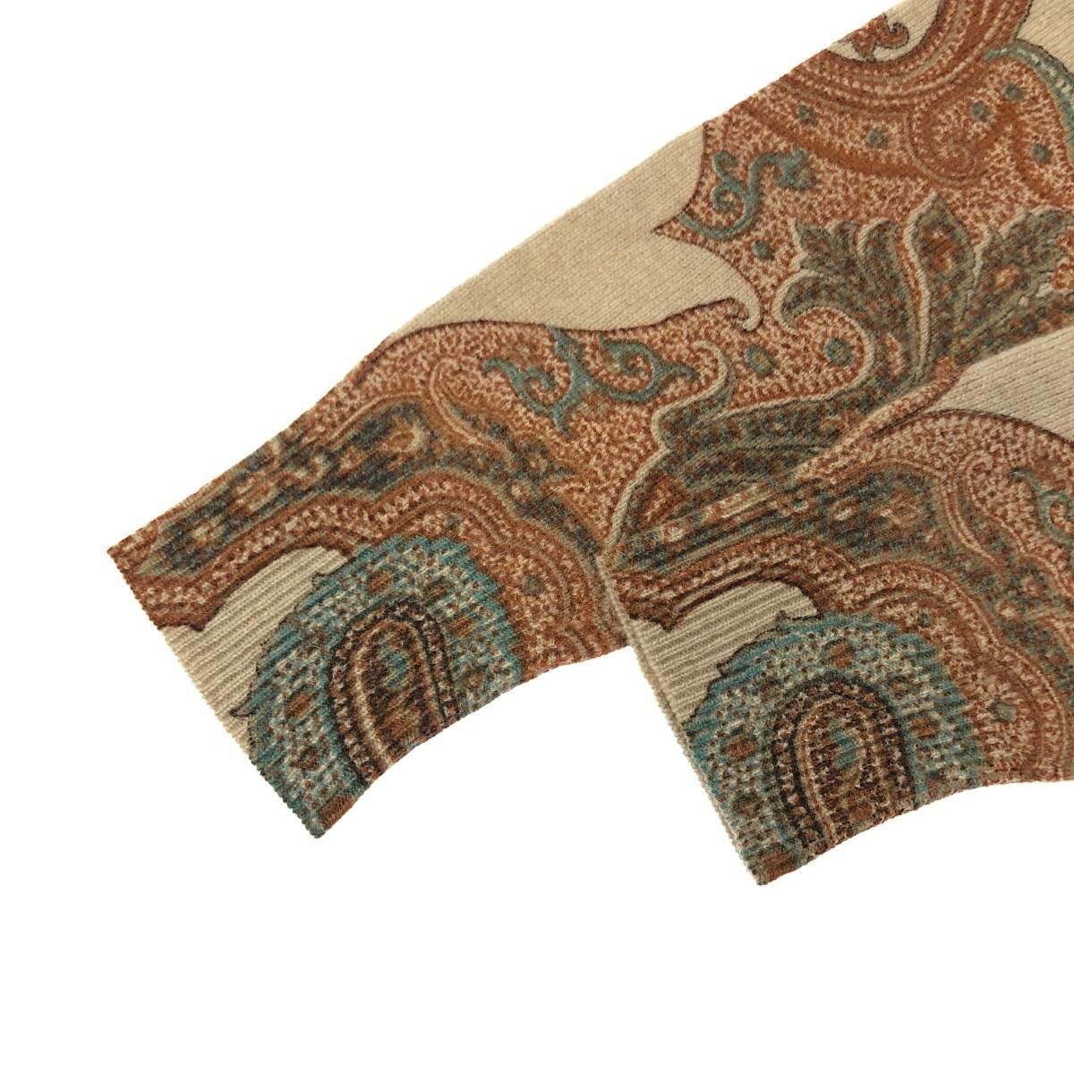ETRO エトロ カシミヤVネックニット サイズ:40 カシミヤ100 ETRO エトロ カシミヤVネックニット サイズ:40 カシミヤ100