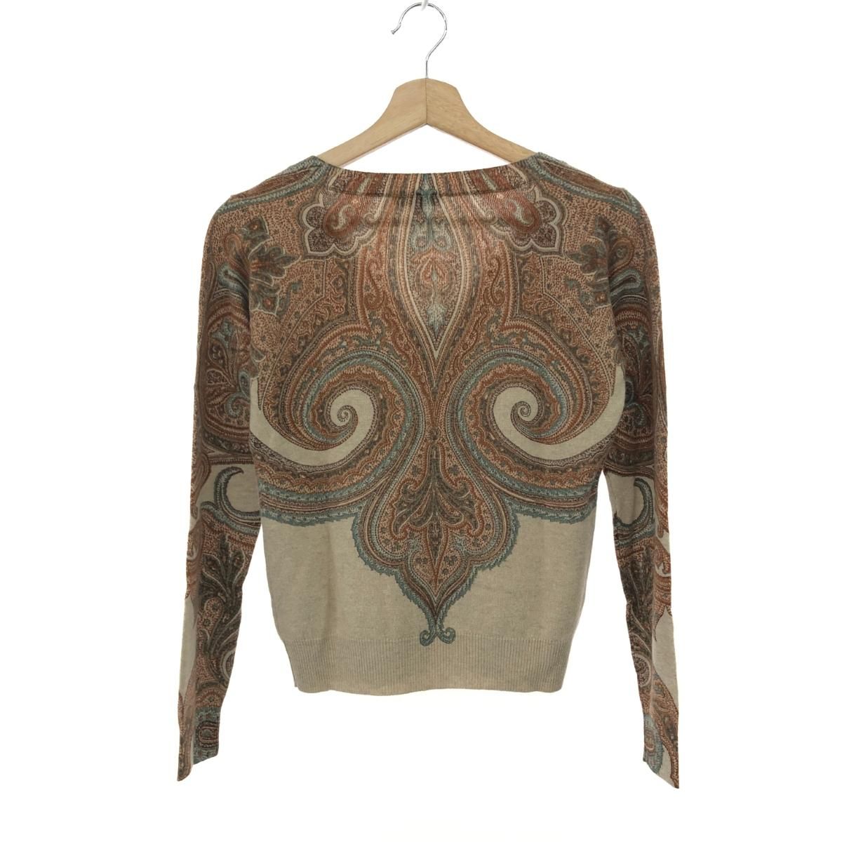 ETRO エトロ カシミヤVネックニット サイズ:40 カシミヤ100 ETRO エトロ カシミヤVネックニット サイズ:40 カシミヤ100