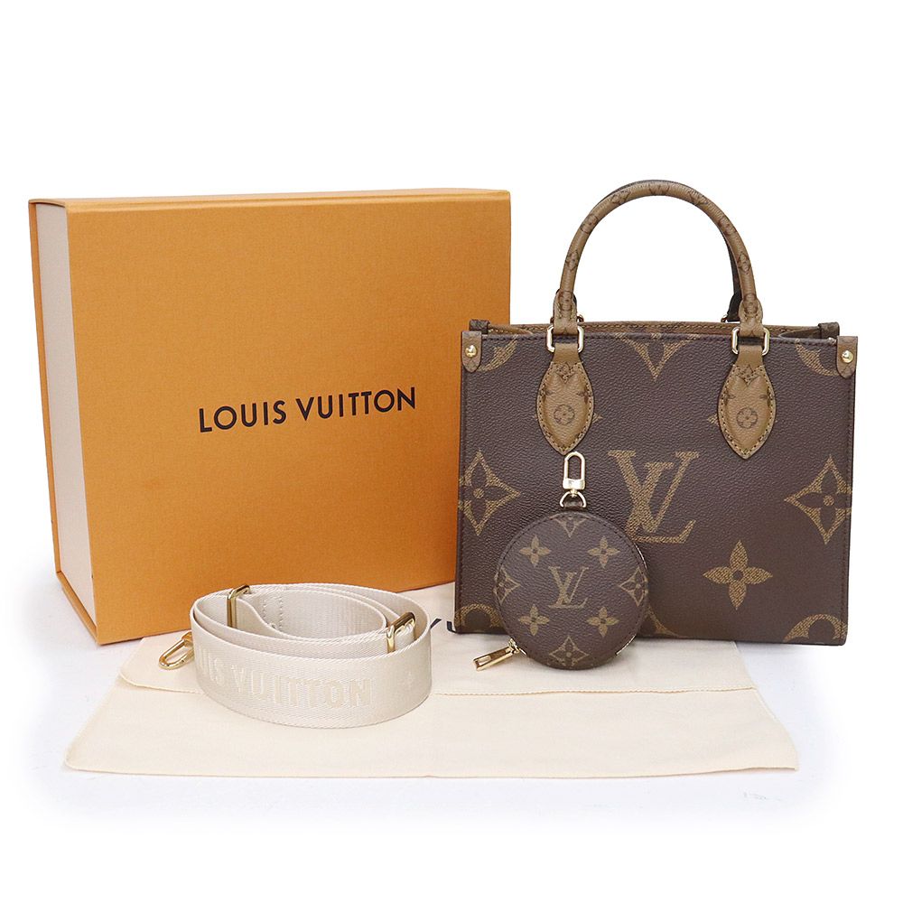 ルイ ヴィトン オンザゴー PM モノグラムリバース 2WAY ショルダー