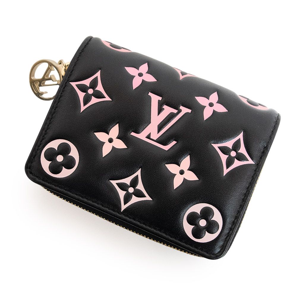 ルイ ヴィトン ポルトフォイユ ルー 二つ折り財布 ラムスキン レザー