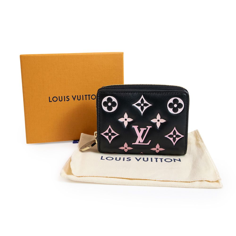 ルイ ヴィトン ポルトフォイユ ルー 二つ折り財布 ラムスキン レザー