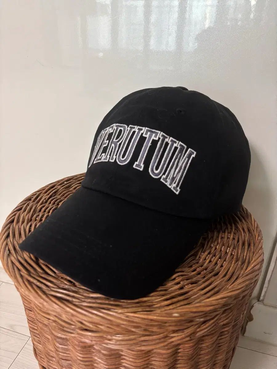 ヴェルタム VERUTUM ブラック ベースボールキャップ