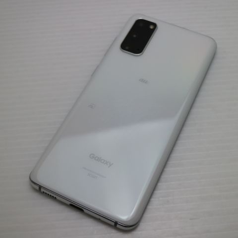 美品 SCG01 Galaxy S20 5G クラウドホワイト スマホ 白ロム 土日 美品 SCG01 Galaxy S20 5G クラウドホワイト スマホ 白ロム 土日