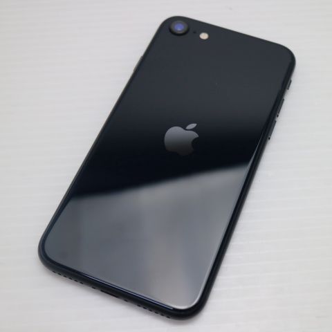 良品中古 SIMフリー iPhone SE3 第3世代 64GB ミッドナイト スマホ 白