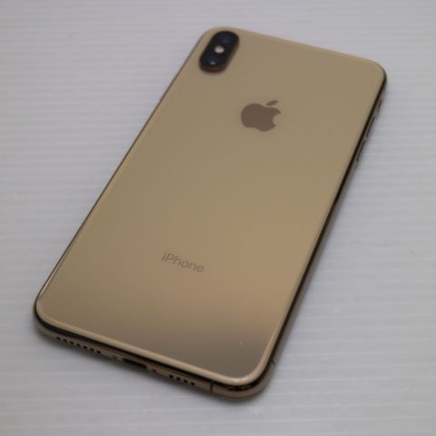 超美品 SIMフリー iPhoneXS MAX 64GB ゴールド スマホ 白ロム 即日発送