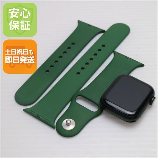 超 Apple Watch Series 7 41 mm Cellular グリーン 本体 04000