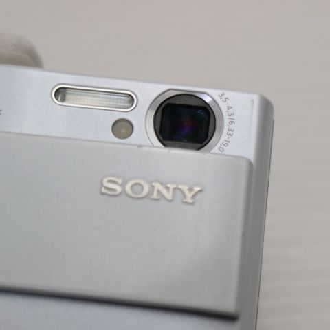 美品 Cyber-shot DSC-T10 ホワイト 即日発送 SONY デジカメ デジタル