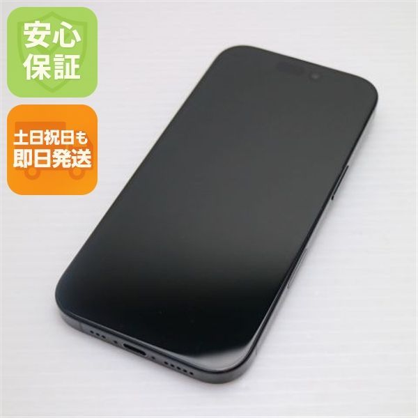 美品 SIMフリー iPhone 16 Pro 512GB ブラックチタニウム スマホ APPLE