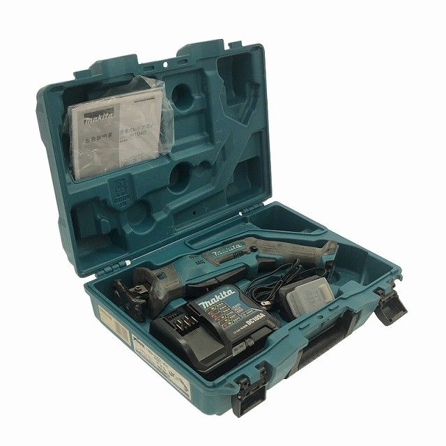 品 makita マキタ 10.8 V 充電式レシプロソー バッテリ 1.5 Ah 充電器 ケース付 コードレス セーバソー119030
