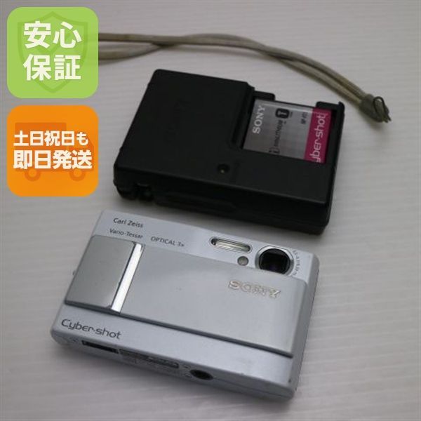 美品 Cyber-shot DSC-T10 ホワイト 即日発送 SONY デジカメ デジタル