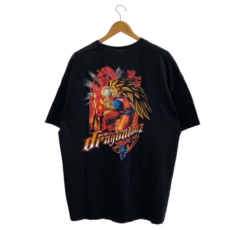 00 s ドラゴンボール プリントTシャツ 黒 XXL 92
