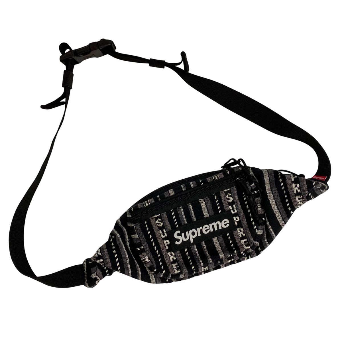 シュプリーム SUPREME 20SS Woven Stripe Waist Bag バッグ メンズ