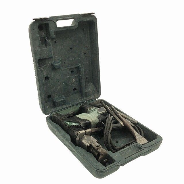 品 HITACHI 日立工機 100 V 電動ハンマー H 41 SA 2 六角軸 コンクリートブレーカー 穴あけ 穿孔 ハツリ機 はつり機119031