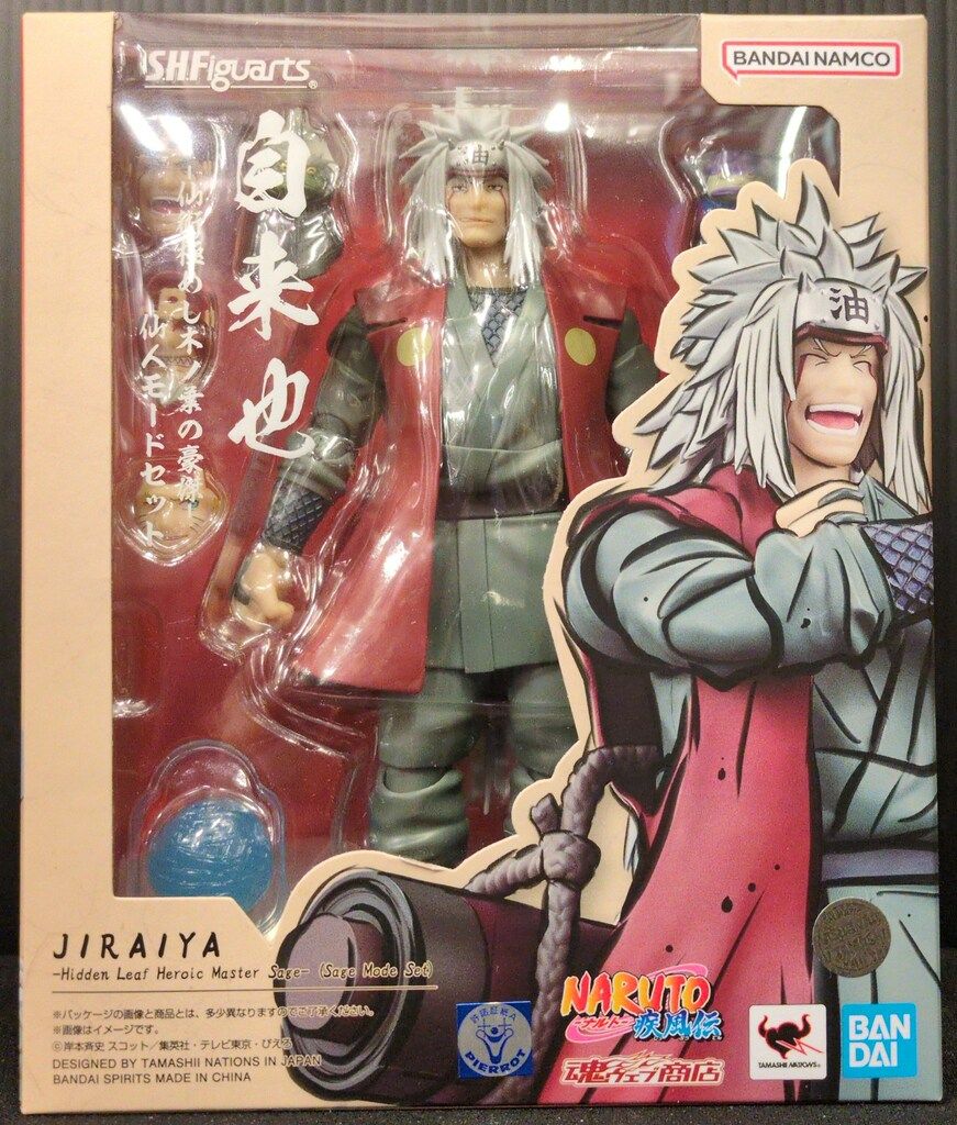 BANDAI SPIRITS S.H.Figuarts 自来也 -仙術極めし木ノ葉の豪傑- 仙人