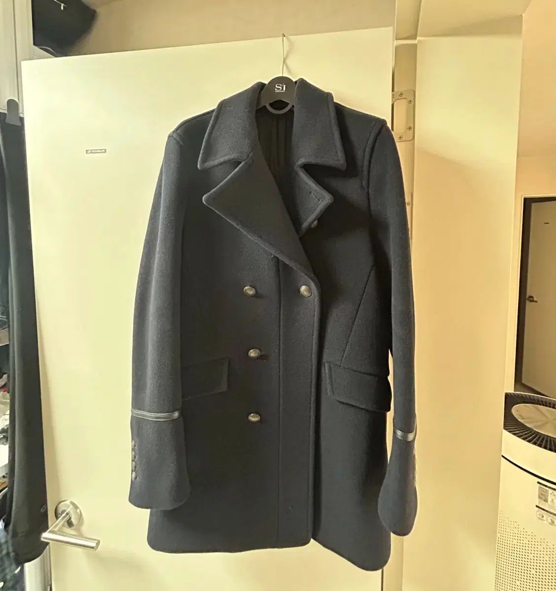 ザ クープレ ス メンズ ウール ダークネイビー コート s 95