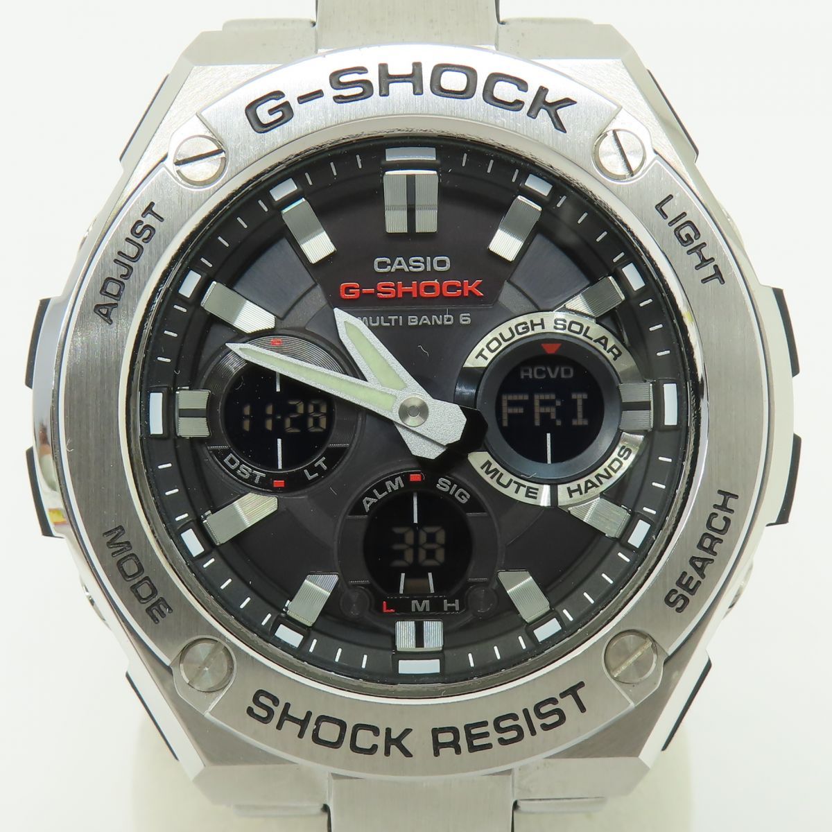 CASIO カシオ G-SHOCK G-STEEL GST-W110-1AJF タフソーラー 腕時計 