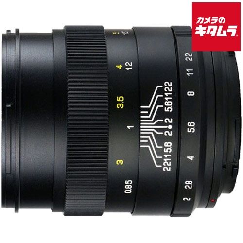 【新品】中一光学 CREATOR 85mm F2 ニコンF ブラック 《納期約２－３週間》