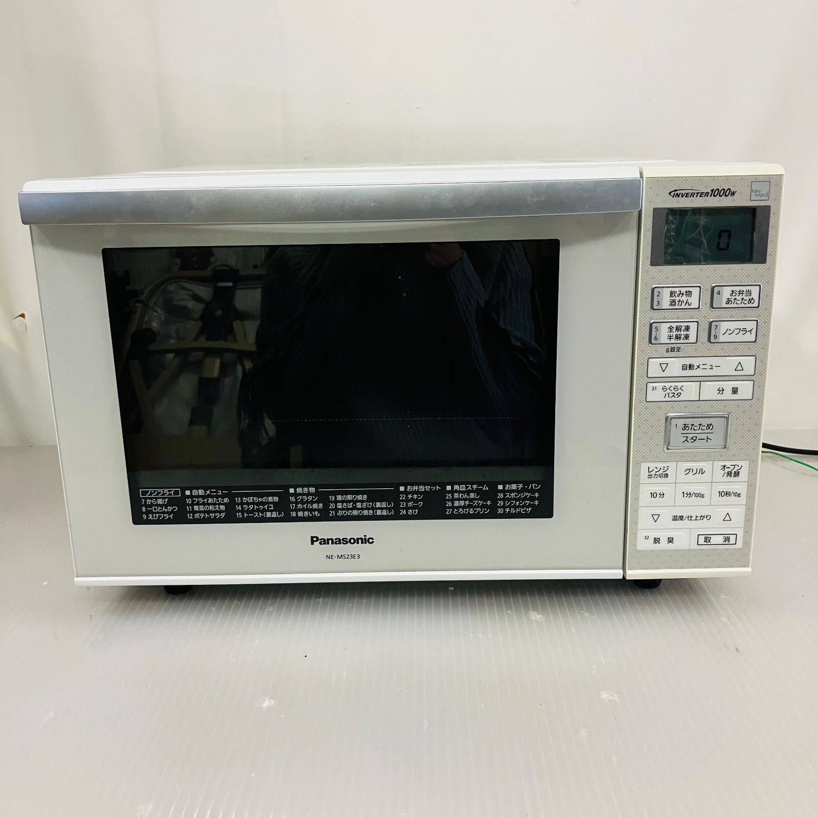 Panasonic オーブンレンジ NE-MS23E3-KW 2016年製 11h36. panasonic オーブンレンジ NE-MS23E3-KW 2016年 - メルカリ
