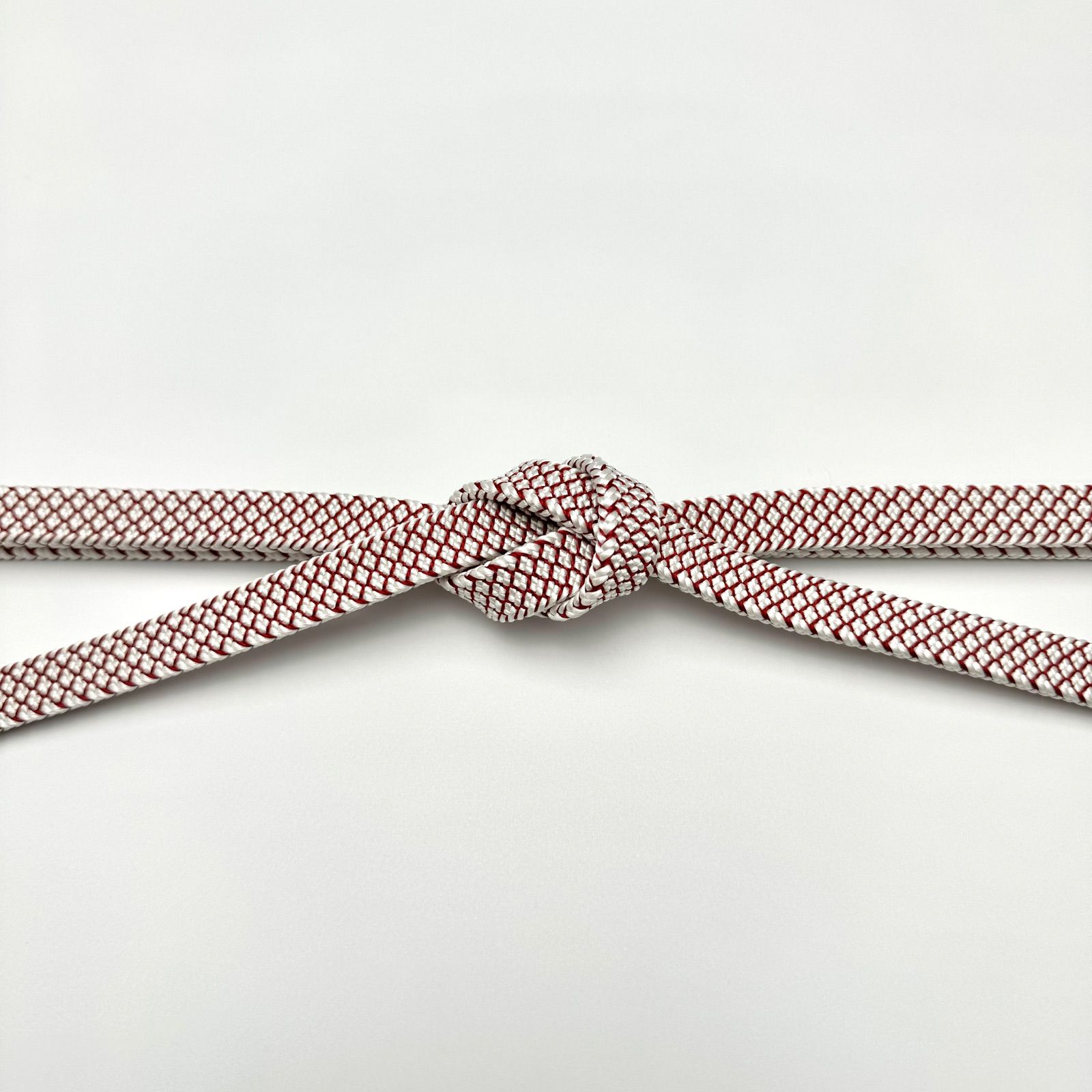 帯締め 渡敬 角朝組 格子通 より房 0203