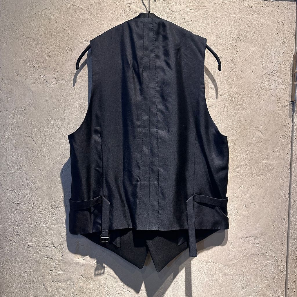SAINT LAURENT PARIS サンローランパリ 14 SS Tuxedo Vest ベスト ブラック size 50 代官山A 11