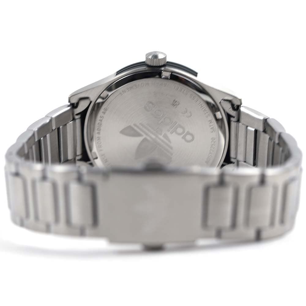 アディダス 腕時計 メンズ レディース ユニセックス シルバー グリーン