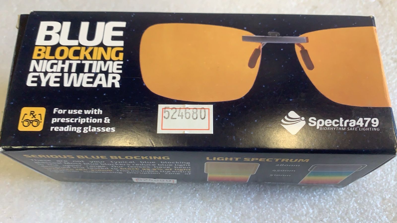 Spectra479 ブルーライト 99.9% カット pcメガネ ナイトグラス