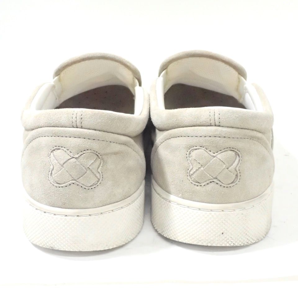  BOTTEGA VENETA ボッテガヴェネタ スリッポン メンズ ベージュ イントレチャート インソール取外し可 スリッポン 靴