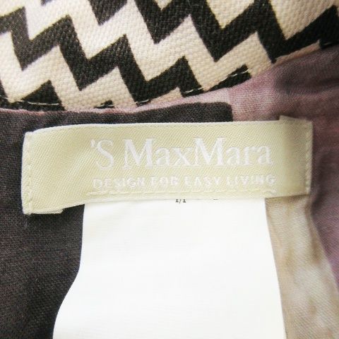 Sマックスマーラ 'S Max Mara ひざ丈ワンピース クルーネック