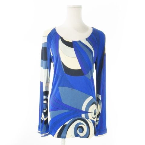 エミリオプッチ EMILIO PUCCI 長袖カットソー ラウンドネック