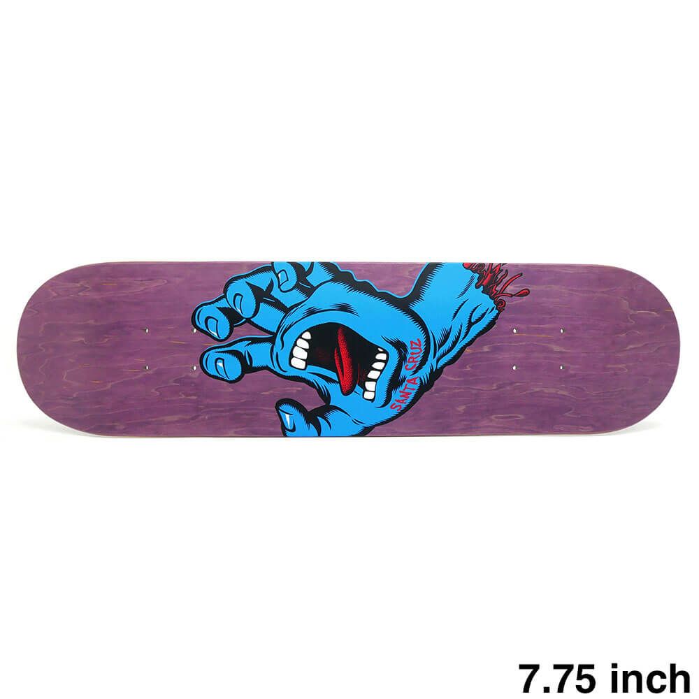 SANTA CRUZ DECK サンタクルーズ デッキ TEAM SMU HAND PURPLE 7.75 スケートボード スケボー