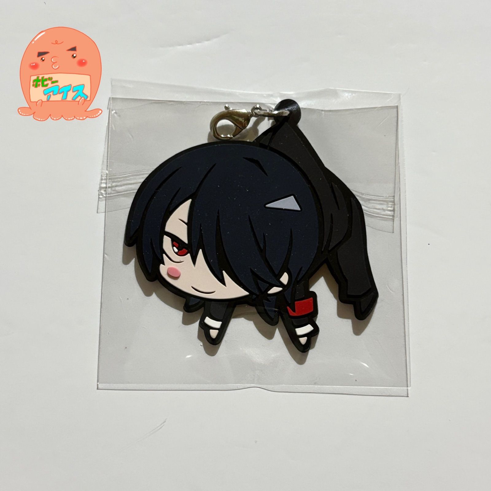 繰繰れ! コックリさん 狗神 つままれストラップ ラバーストラップ